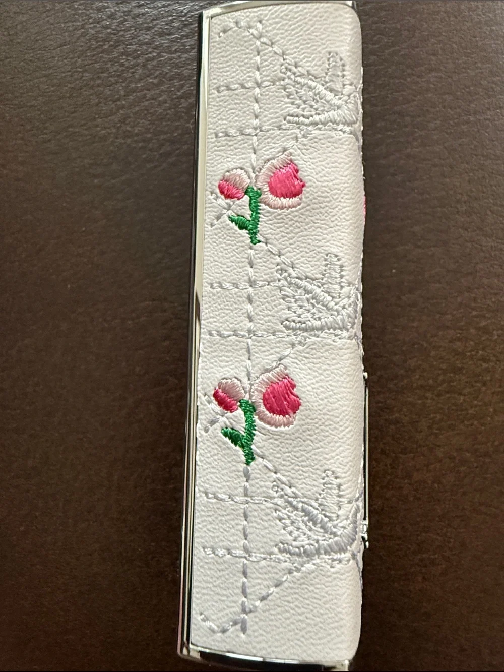Dior Addict Limited edition lipstick case Flowery Cannage